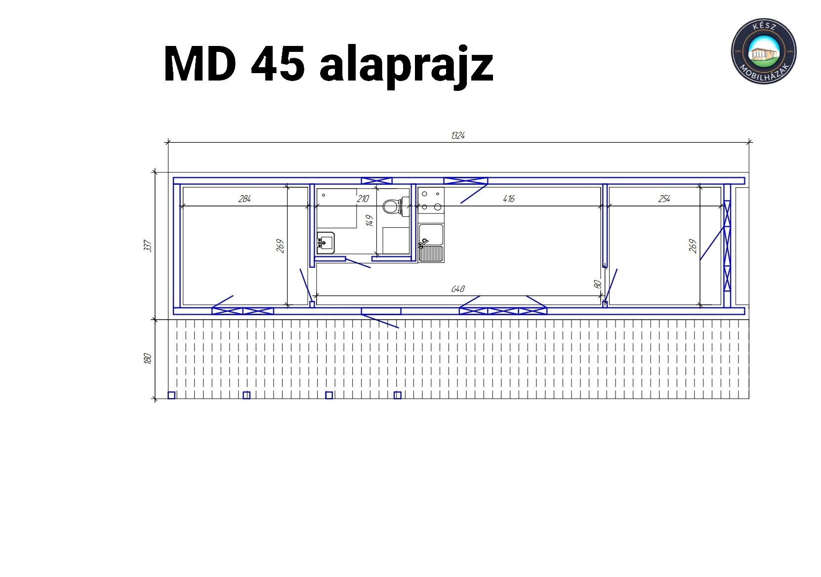 MD45 alaprajz